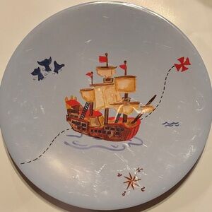 Pottery Barn Kids Cream Plate